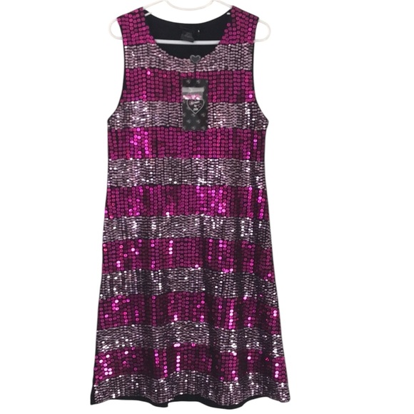 Flowers by Zoe Girls Sequin Dress XL - Picture 1 of 4
